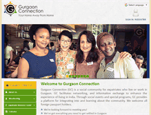 Tablet Screenshot of gurgaonconnection.com